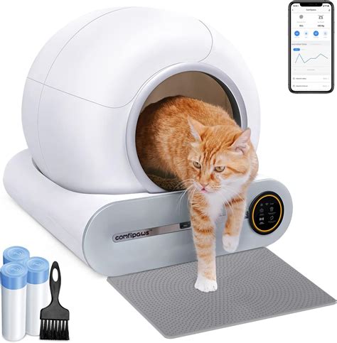 best cat litter for electric cat box|rotating kitty litter box.